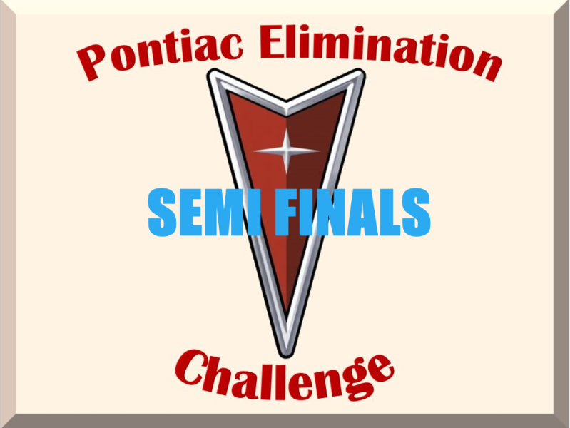 Pontiac Elimination Challenge – Day 14
