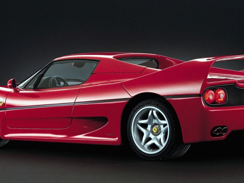 Winged Car Wednesday – Ferrari F50